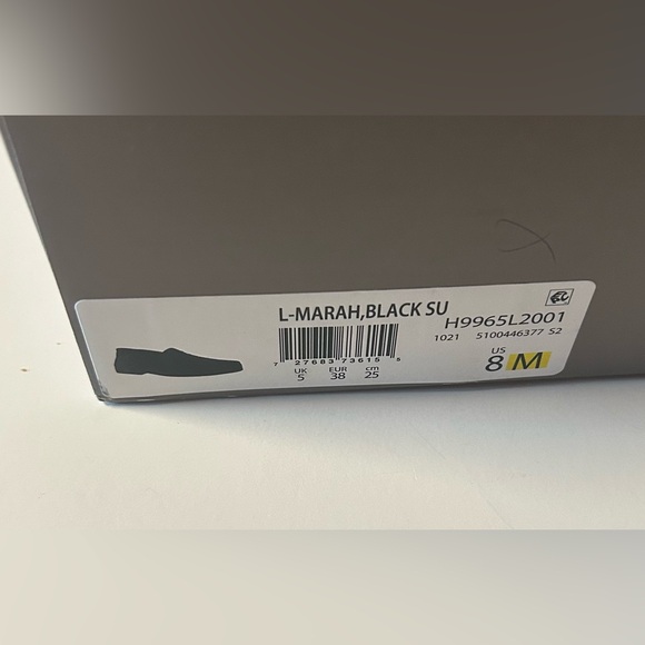 Franco Sarto Marah Black Suede Loafers Size 8M New in Box - Picture 7 of 8